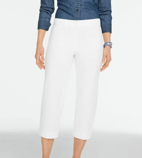 pants Women's Talbots Heritage Twill Capri Pants Talbots $89.5