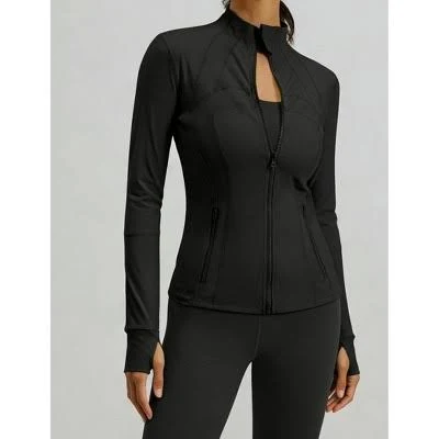 jacket Women's Zip Up Long Sleeve Athletic Jacket with Pockets Target $39.99