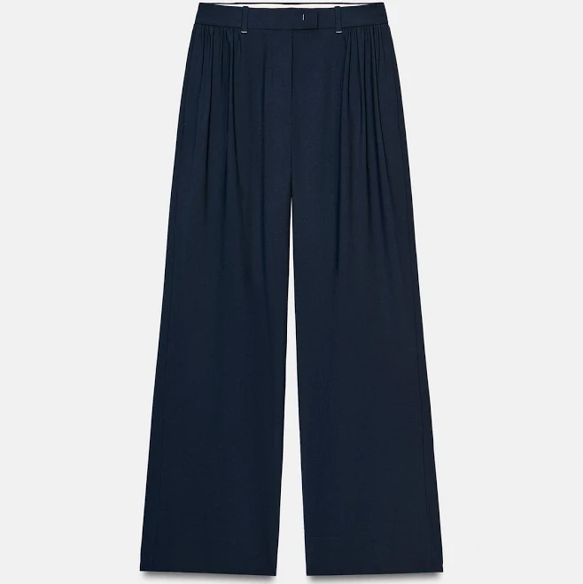pants Zara Pleated Wide Leg Pants Zara USA $79.9
