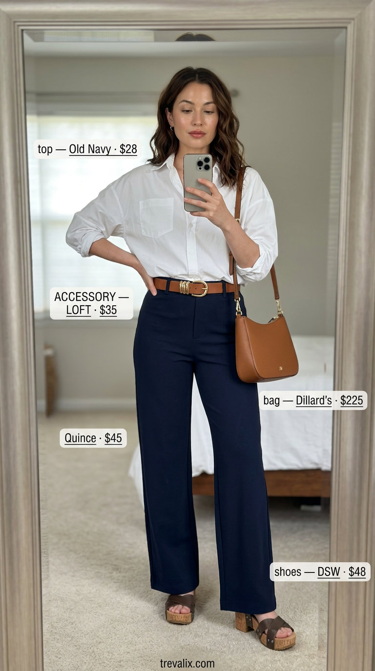 Vintage Denim Wide-Leg Pants Outfit for Women 2026. Classic and casual.