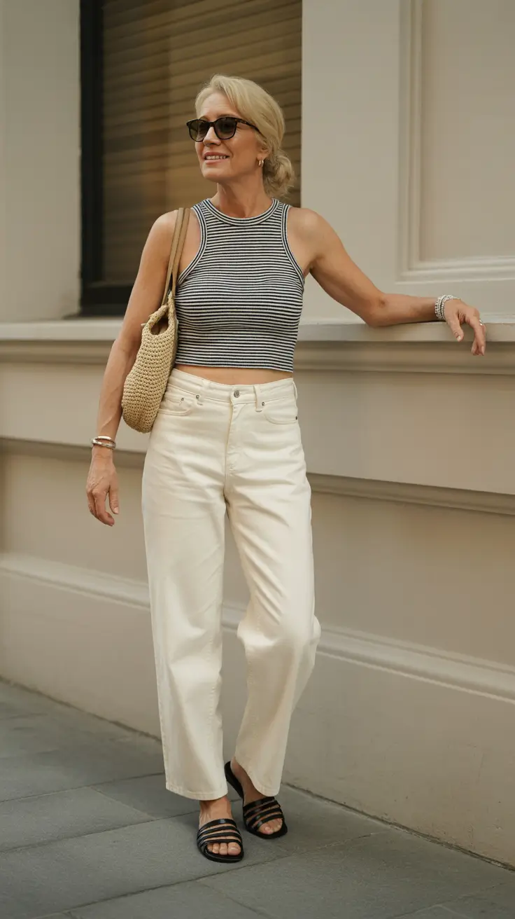 21 summer outfit for women over 60 2026 Clean Lines and a Fresh Neutral Palette