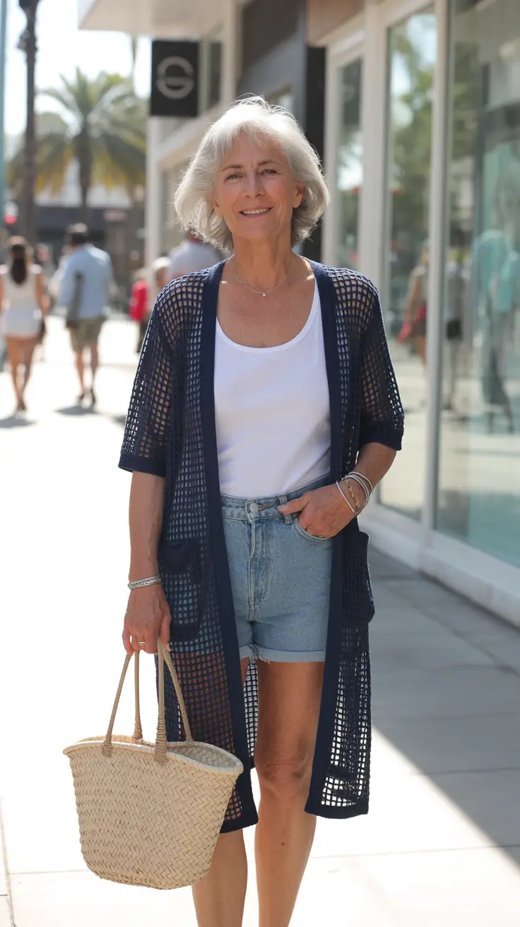 21 summer outfit for women over 60 2026 Lightweight Layers for Warm Easy Days