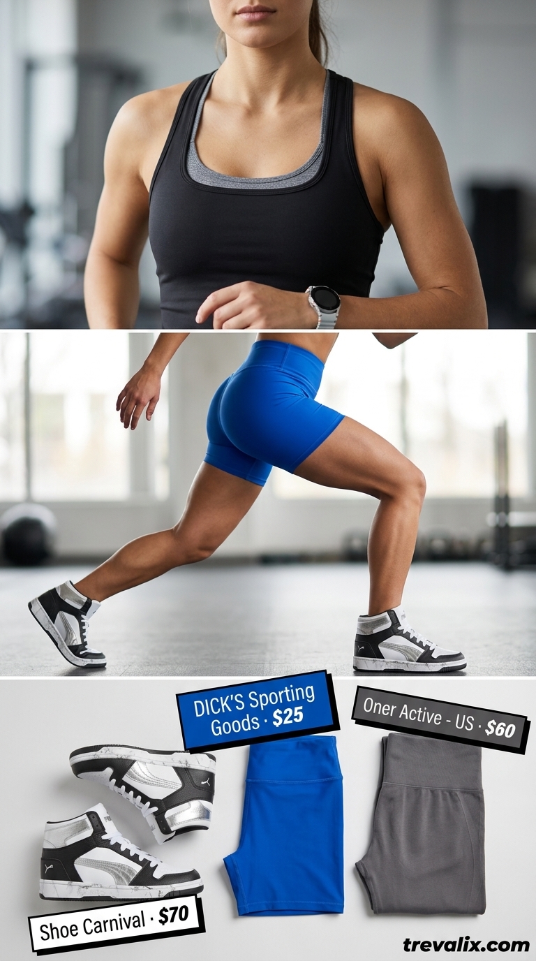 Trendy summer activewear for women 2026: Electric blue biker shorts for HIIT. Powerful & dynamic training.