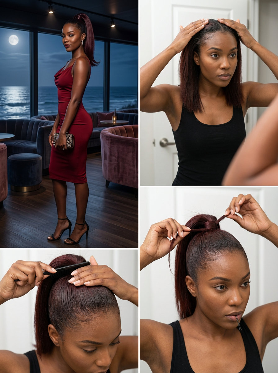 fresh summer palm tree ponytail 2026 outfit idea - fashion styling inspiration