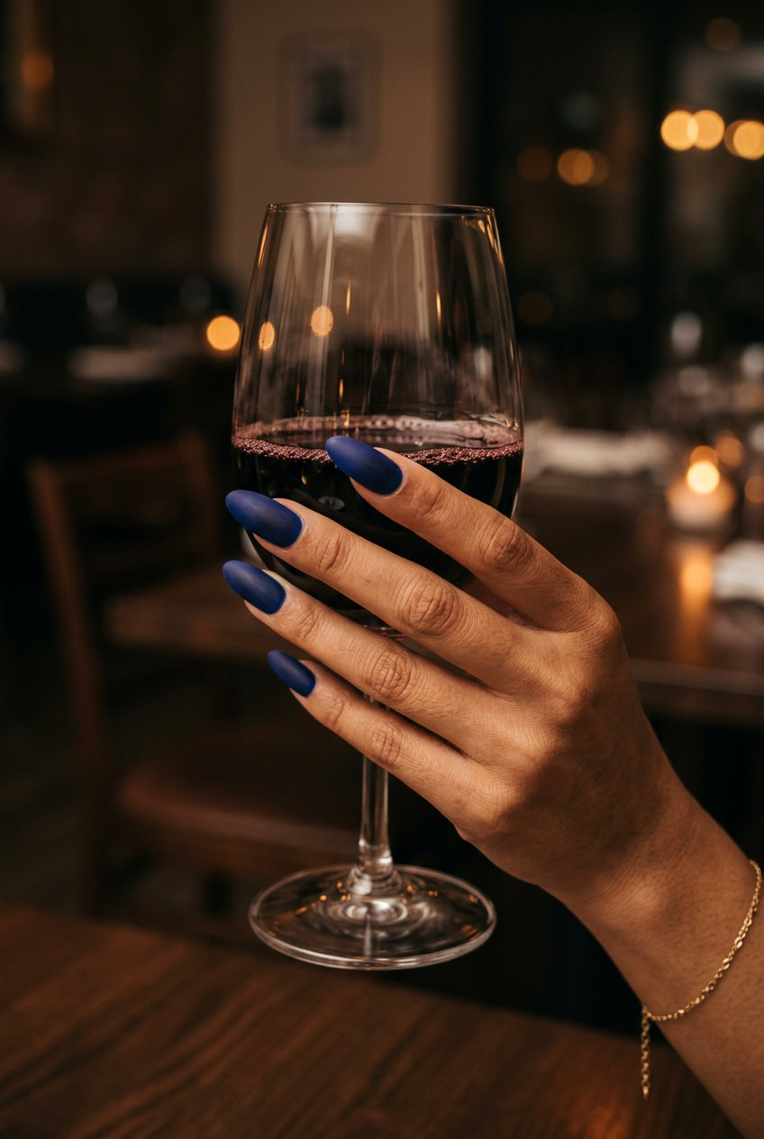 Midnight Berry Velvet Nails | Manicure Colors Summer 2026 Midnight Berry Velvet nails: sultry luxurious manicure colors summer 2026 for evening parties and date nights.