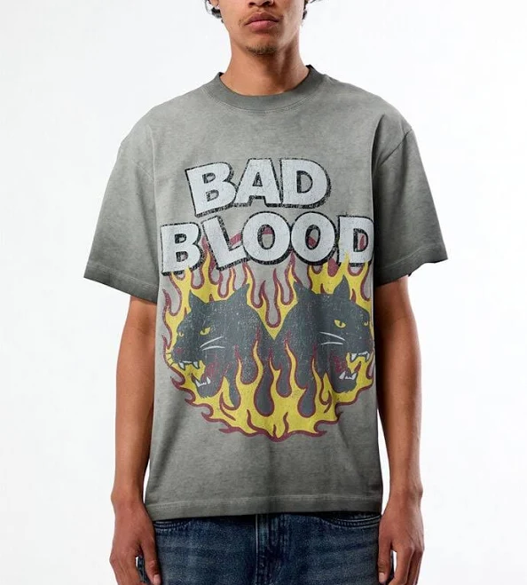 top Bad Blood Oversized T-Shirt PacSun $13.98