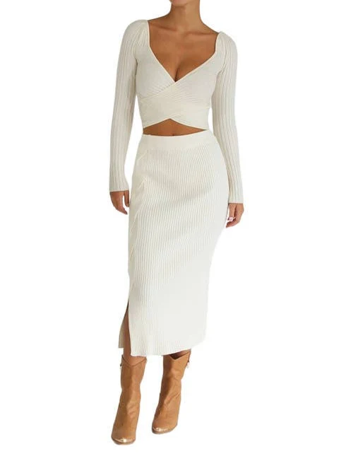 skirt Belle & Bloom All My Life Knit Midi Skirt Nordstrom $69.97