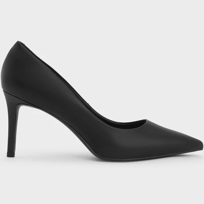 shoes Charles & Keith Emmy Pointed Stiletto Pumps charleskeith.com $83