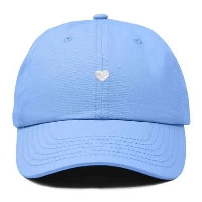accessory Dalix Women's Lil Heart Embroidered Cotton Baseball Cap Target $25