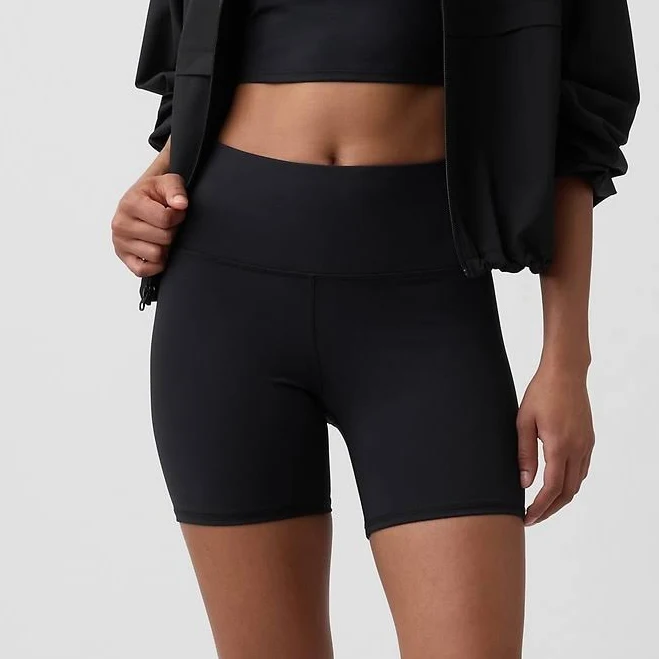 shorts Gap Women's Gapfit Studio Recycled 5" High Rise Bike Shorts Gap Factory $23.99