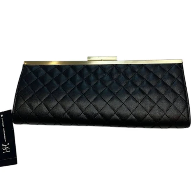bag INC International Concepts Carolyn Quilted Faux Leather Clutch Poshmark $15