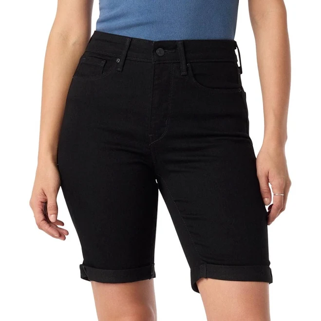 shorts Levi Strauss Women's Signature Bermuda Shorts Walmart $24.99