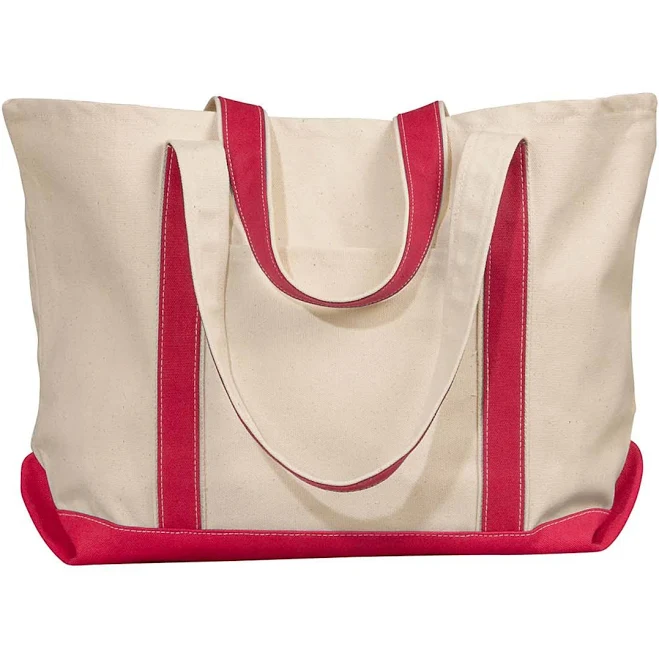 bag Liberty Bags 8872 Carmel Classic XL Cotton Canvas Tote Jiffy.com $29.59