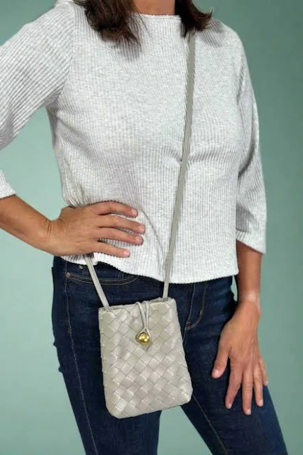 bag Lightweight Woven Crossbody Bag Spot $42