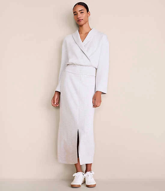 skirt Lou & Grey Heathered Scubasoft Maxi Skirt LOFT $37.49