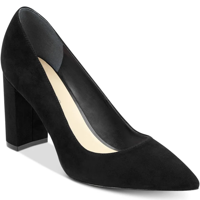 shoes Marc Fisher Women's Viviene Leather Pointed Toe Pumps Macy's $69.3