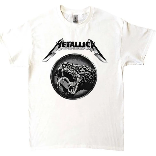 top Metallica Album Poster T-Shirt Officialbandshirts.com $31.96