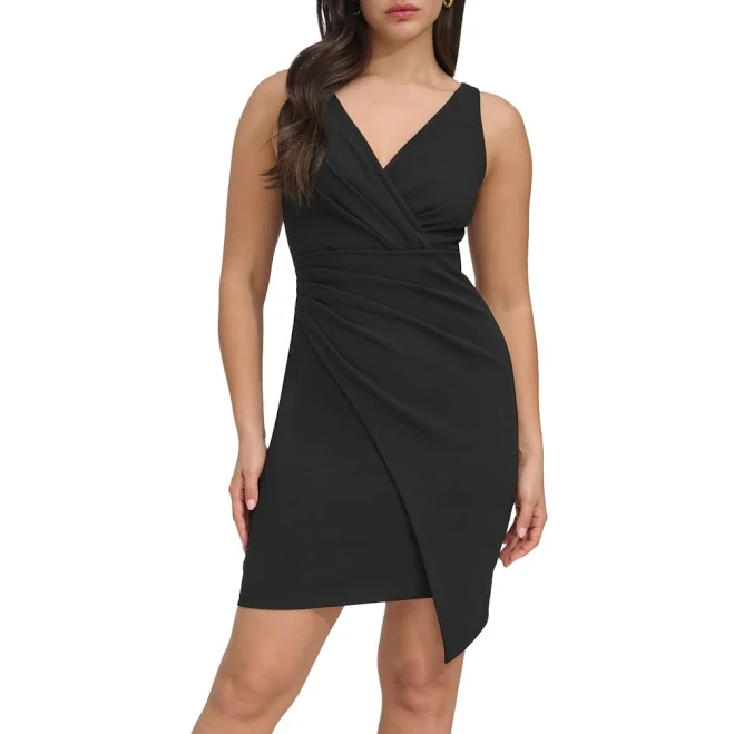 bodycon dress Siena Women's Origami- Pleat Sleeveless Bodycon Dress Macy's $75.6