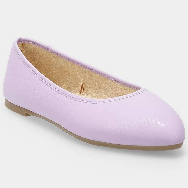 shoes SO Neema Women's Pointed Toe Ballet Flat, Size: 8, Purple Kohl's $14.99