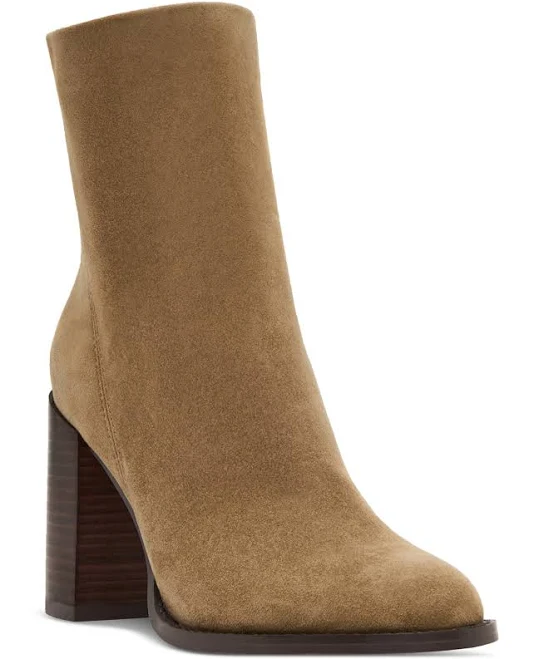 shoes Steve Madden Women's Obsession Block-Heel Suede Booties Macy's $39.66