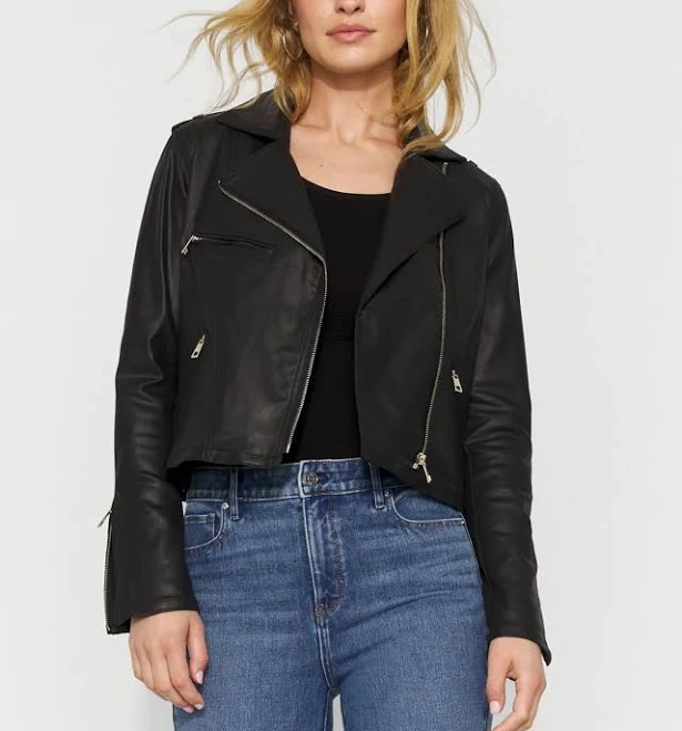outerwear White House Black Market Women's Coated Moto Jacket White House Black Market $90.99