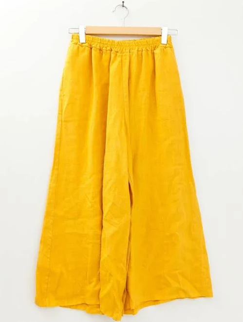 pants Wide Leg Linen Pants Bluebird & Company Crozet $62
