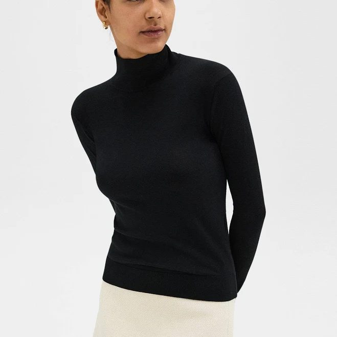top Women's Theory Turtleneck Sweater in Regal Wool Theory $235