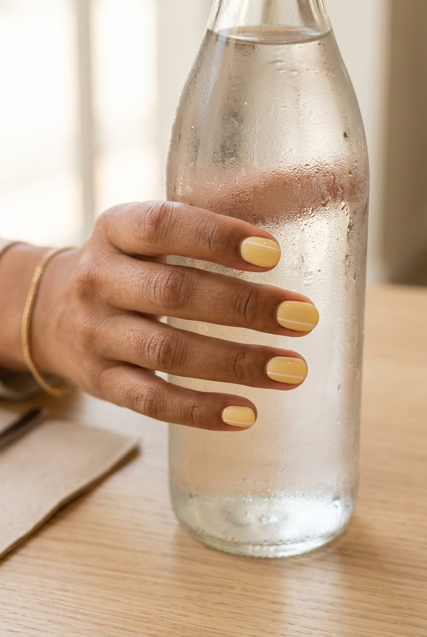 Short Round Summer Nails 2026: Sunset Reverse French Short round summer nails 2026: Sunset reverse French with sheer pink and coral peach. Sultry, romantic style for date night.
