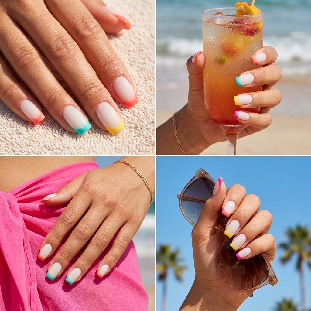 summer nail manicure ideas 2026 outfit idea - fashion styling inspiration