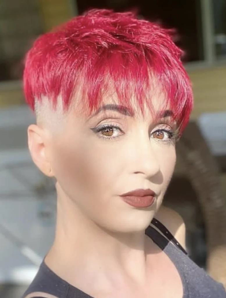 Bright Red Visual Idea — Bold Pixie 2027