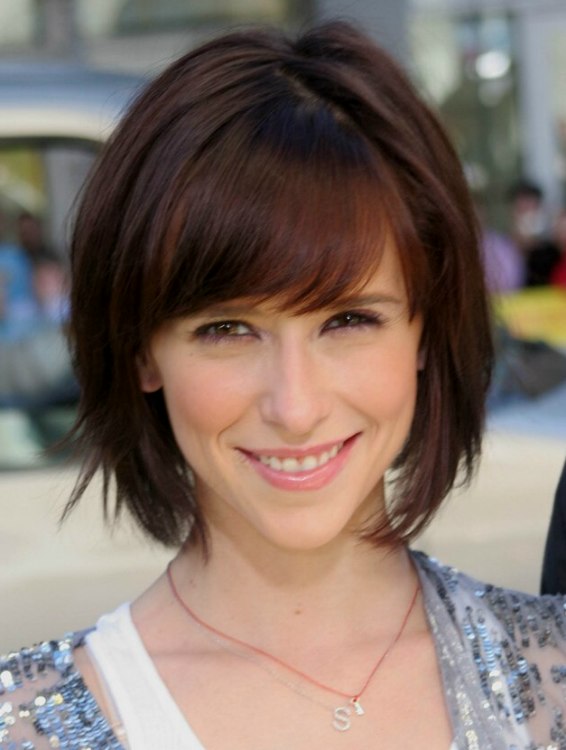 Chin Bob Curved Bangs Side Part Chin Bob Curved Bangs Side Part — Bob 2027 for Heart Face