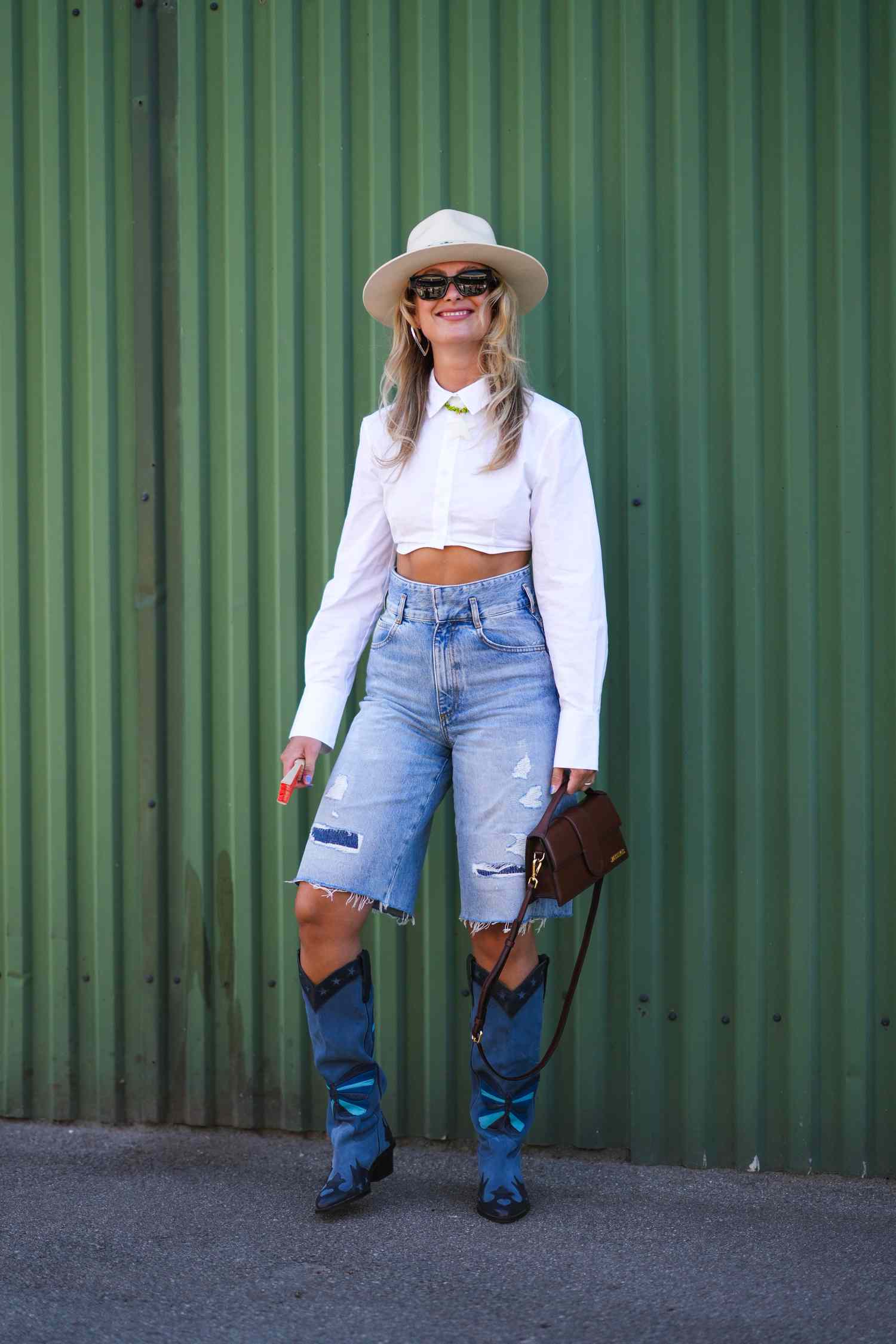 Coastal Cowgirl: Distressed Denim Shorts and Cowboy Boots Coastal Cowgirl: Distressed Denim Shorts and Cowboy Boots — TikTok Outfits 2027
