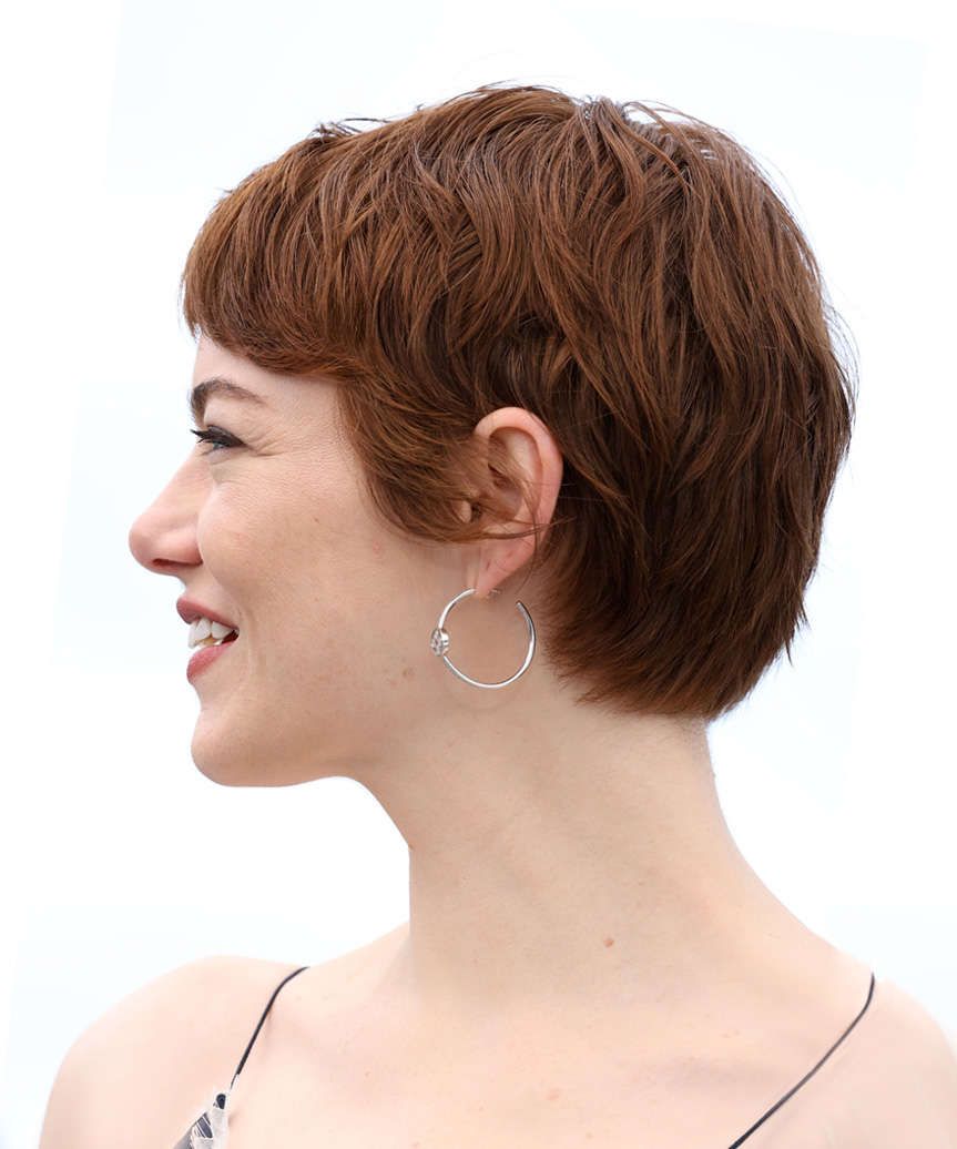 Strawberry Blonde Pixie with Wispy Bangs Strawberry Blonde Pixie with Wispy Bangs — Pixie Cut 2027 for Round Face
