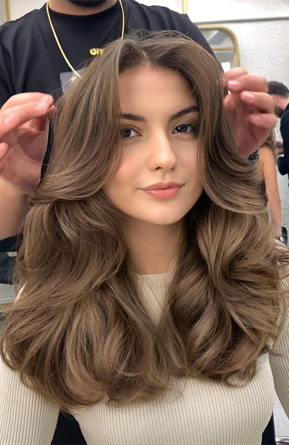 Medium Brown With Subtle Highlights Visual Idea — Subtle Butterfly Cut 2027
