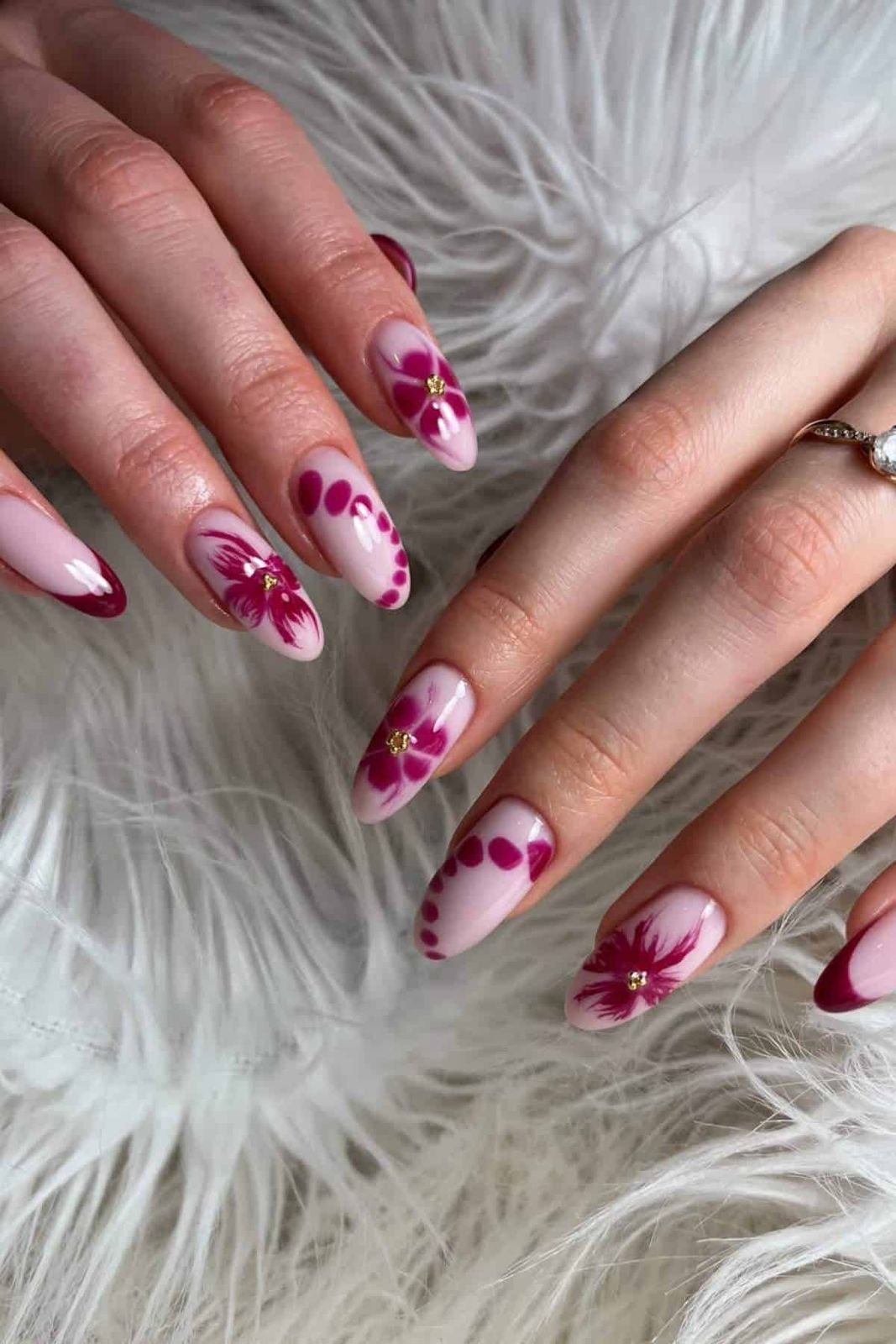 Evening Special Occasion Visual Idea Evening Special Occasion Visual Idea — Long Floral Nails 2027