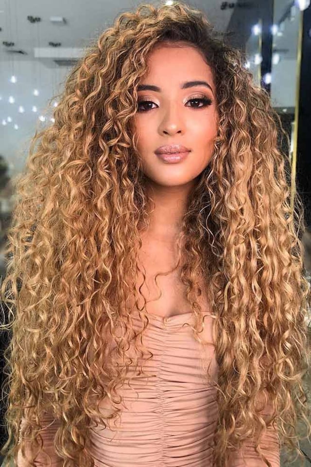 What Color Should I Dye My Hair, I am the curly headed brunette and the rest of the photos are different shades of blonde/brown please comment which color will go best with