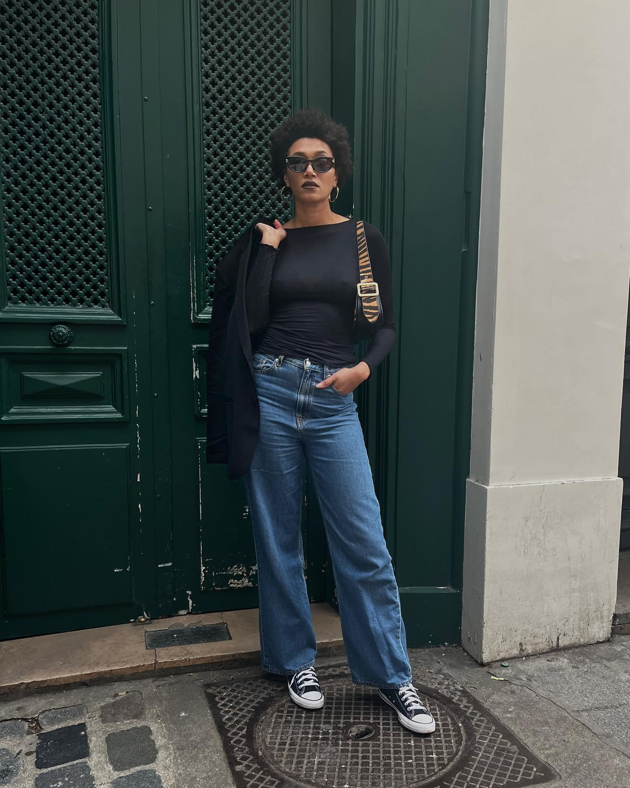 Smart Casual Outfit Idea — Bootcut Jeans Outfits 2027 with Converse