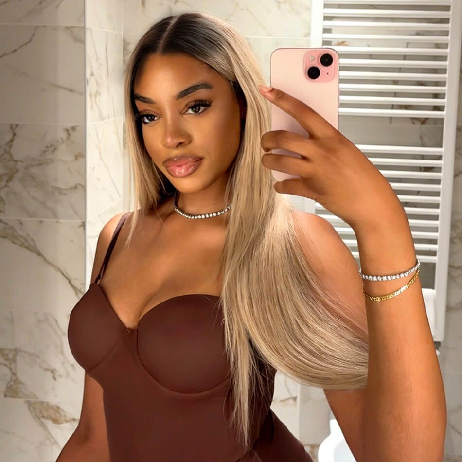 Ombre Ash and Dirty Blonde Blend Ombre Ash and Dirty Blonde Blend — Blonde Hair 2027 for Brown Skin