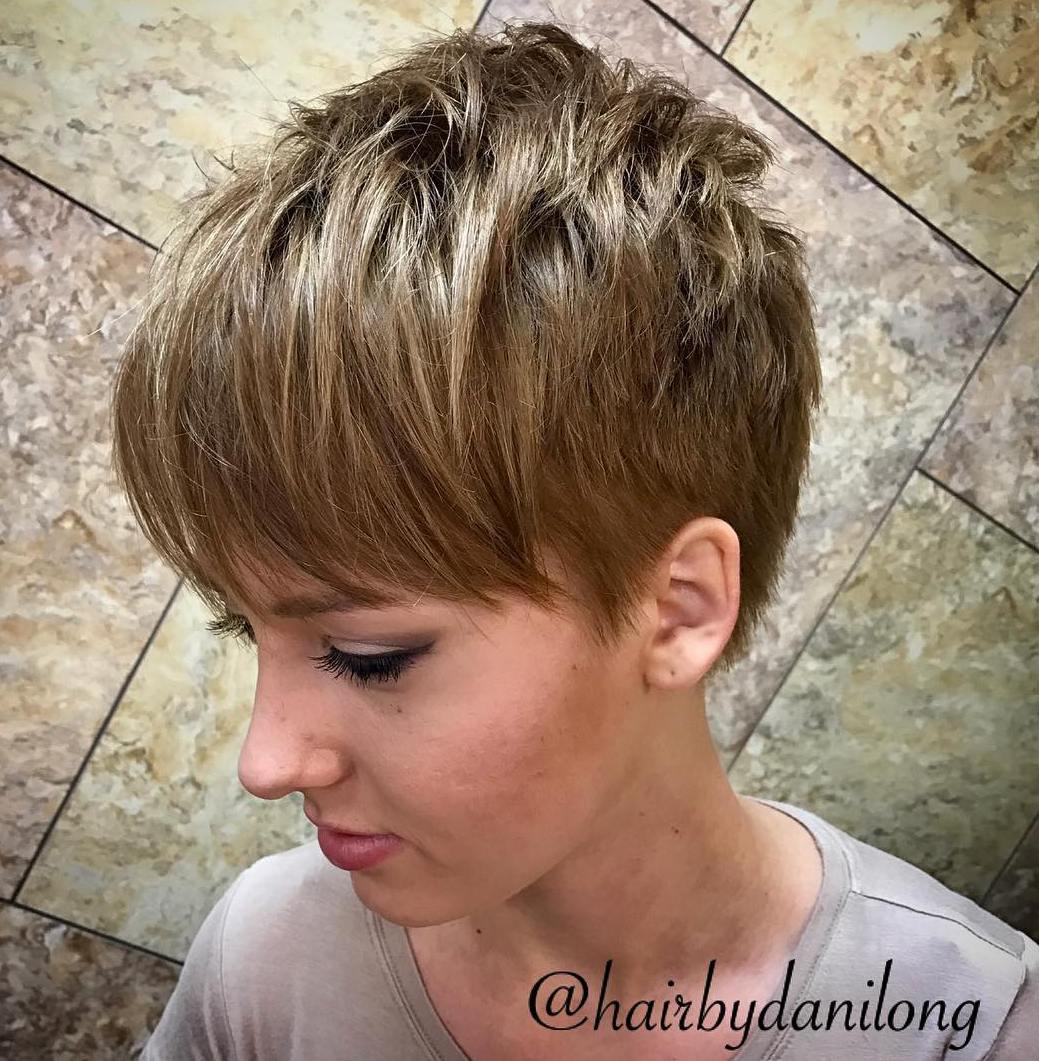 Light Brown With Blonde Highlights Visual Idea Light Brown With Blonde Highlights Visual Idea — Blonde Pixie 2027