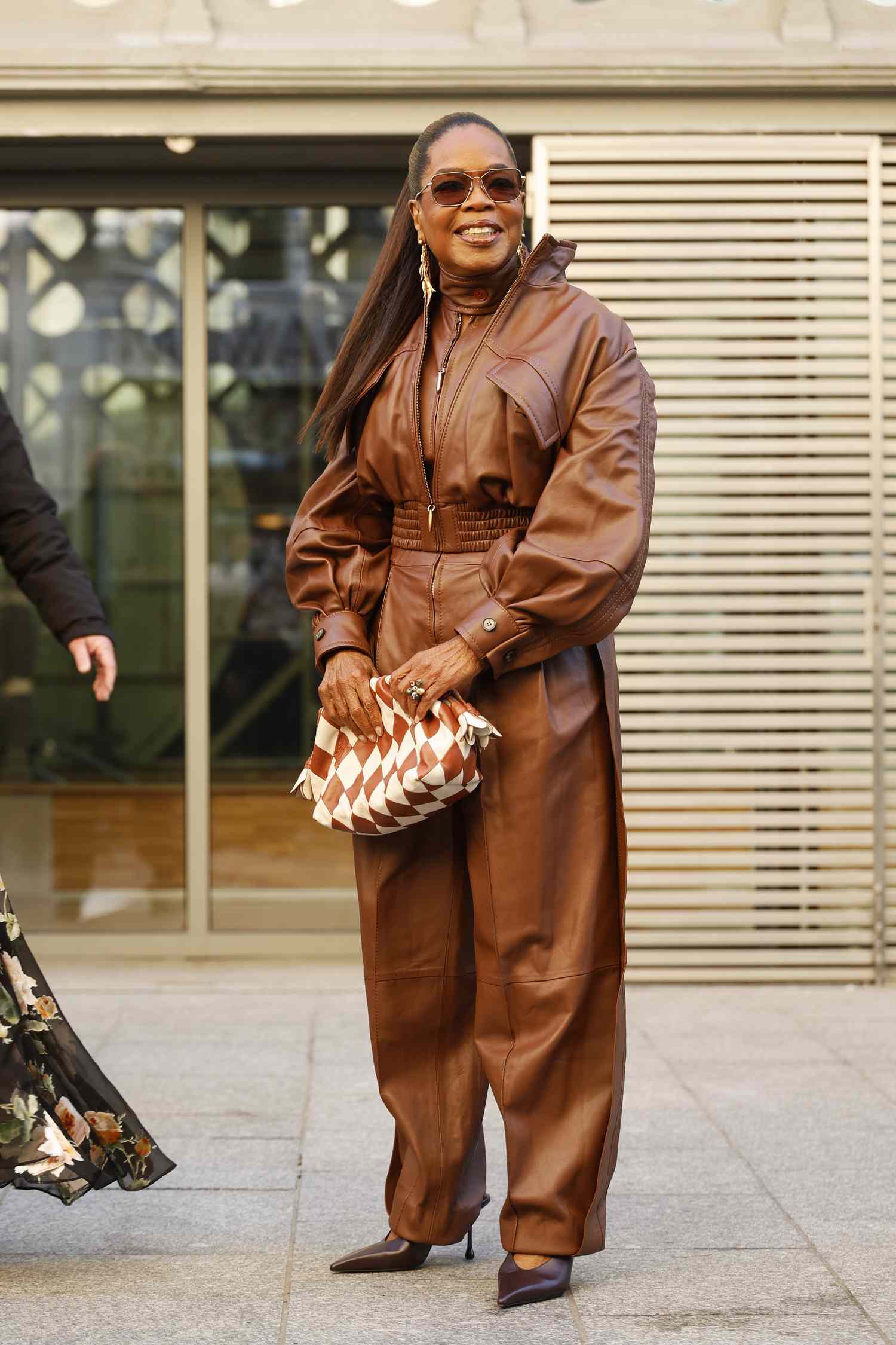 Rich Brown Leather Jumpsuit for a Polished Look Rich Brown Leather Jumpsuit for a Polished Look — Brown Outfits 2027