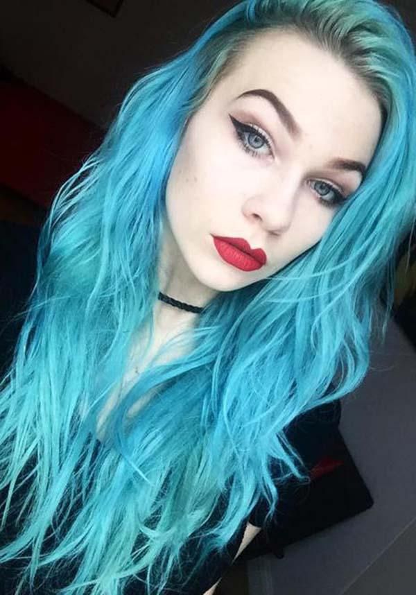 Shoulder Length Blue with Dimension Shoulder Length Blue with Dimension — Sky Blue Hair 2027