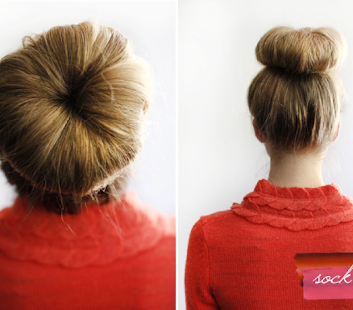 Neat Blonde Sock Bun Neat Blonde Sock Bun — Sock Bun 2027
