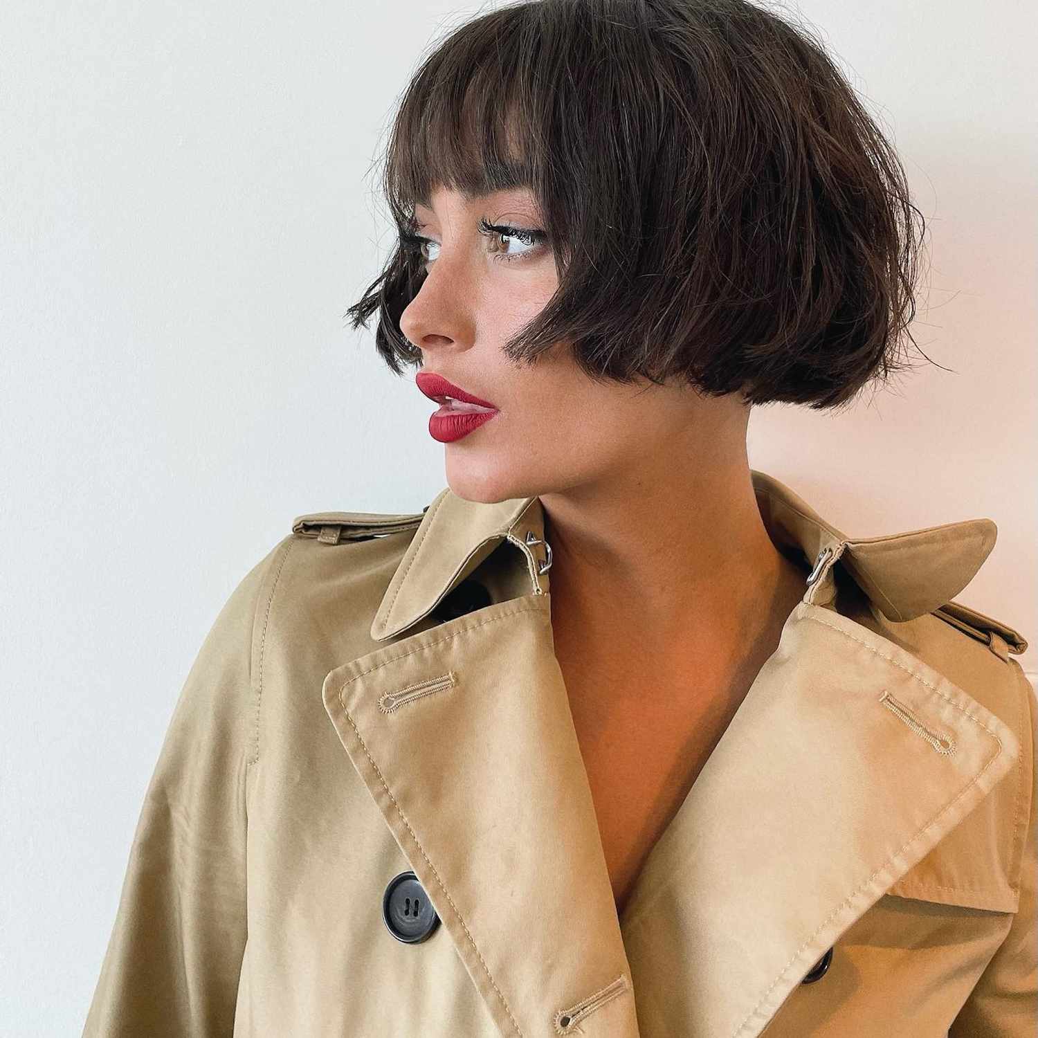 Bob With Blunt Fringe Bob With Blunt Fringe — Bob 2027 for Straight Hair