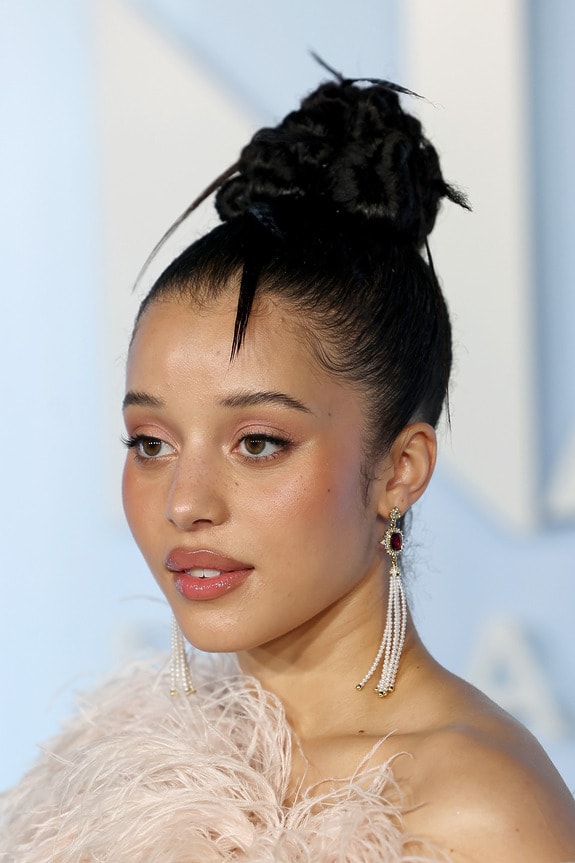 Dramatic Flair: Pearl and Red Stone Drop Earrings — Jewelry Trends 2027