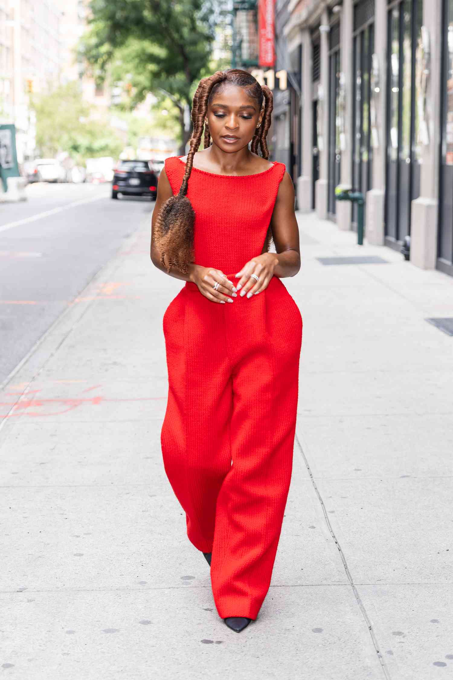 Bold Statement: Red Jumpsuit for a Chic Mother's Day — Mothers Day Brunch Outfits 2027