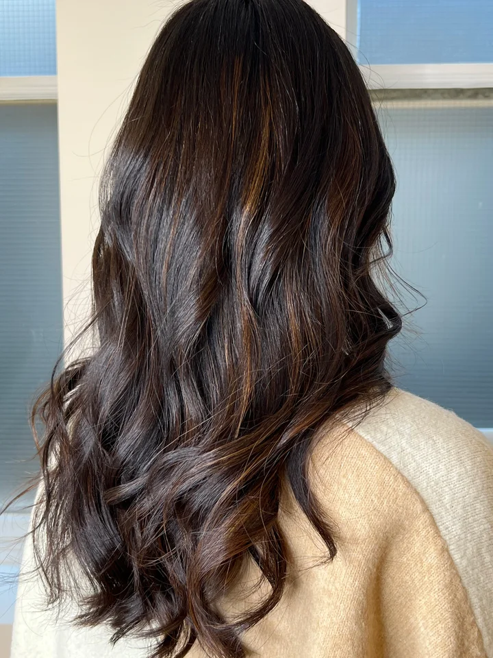 Dark Brown With Subtle Auburn Undertones Dark Brown With Subtle Auburn Undertones — Spring Brunette 2027