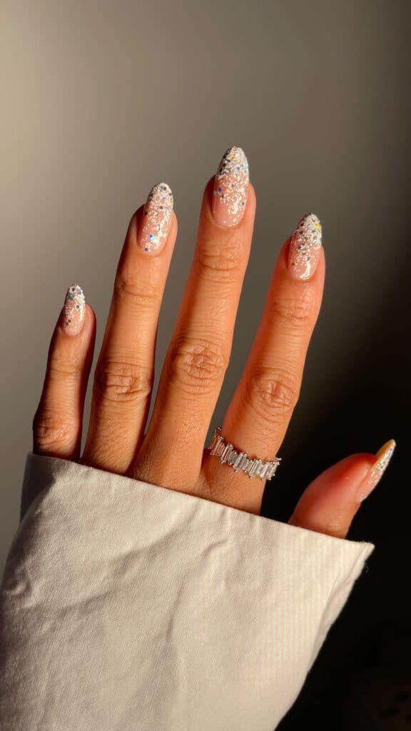Visual Idea — Creating A Sparkling Silver New Years Nails 2027