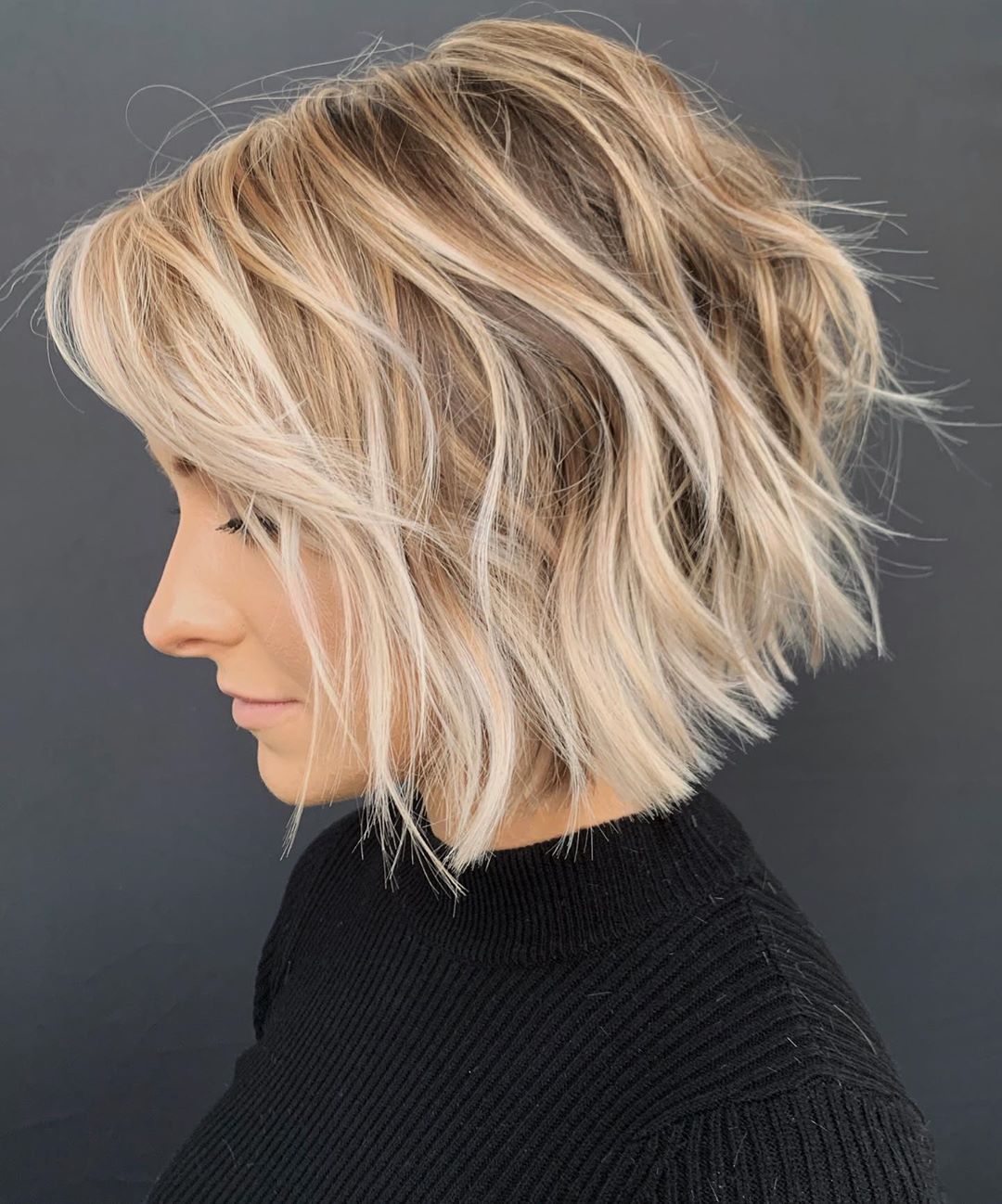 Angled Bob With Choppy Layers Angled Bob With Choppy Layers — Trendy Haircuts 2027