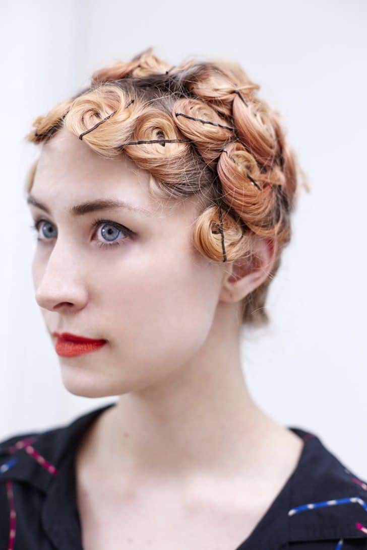 Short Light Blonde Pin Curls Short Light Blonde Pin Curls — Overnight Hairstyles 2027