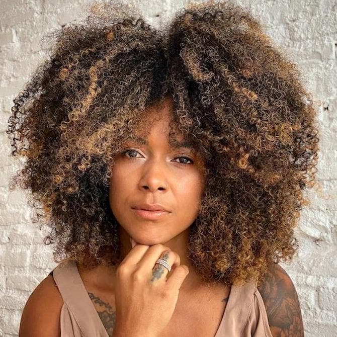 Vibrant Copper Coily Hair Vibrant Copper Coily Hair — Hair Color 2027 for Curly Hair
